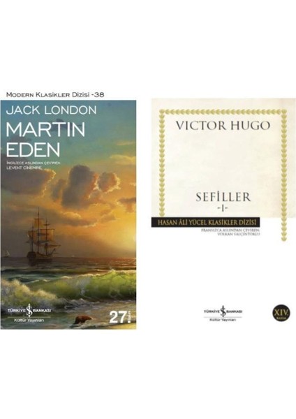 Jack London Martın Eden - Sefiller 2 Cilt