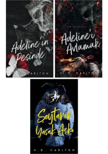 Adeline 'in Peşinde Ciltli- Adeline 'i Avlamak Ciltli - Şeytanın Yasak Aşkı - Asistan fiyatları