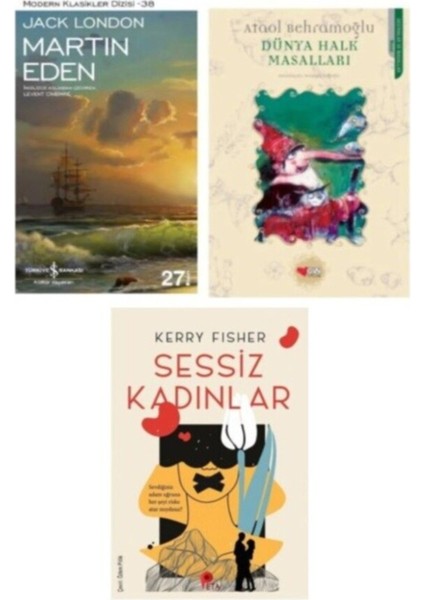 Jack London Martın Eden - Dünya Halk Masalları - Sessiz Kadınlar Hediye