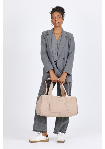 Suya Dayanıklı, Ayarlanabilir Askılı, Ayakkabı Bölmeli, 24,7l Spor Seyahat Çantası CB00802