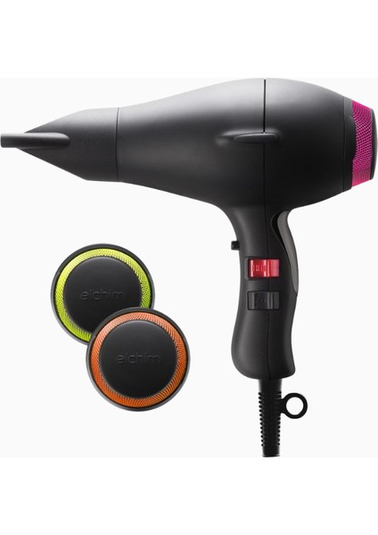 Elchım x Lite Hairdryer, Hafif & Sessiz Profesyonel Saç Kurutma Makinesi