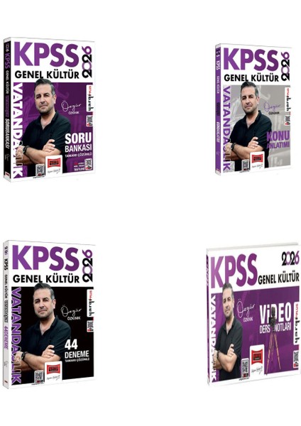 2026 Kpss Genel Kültür Vatandaşlık Konu + Soru+ Deneme Muhteşem S