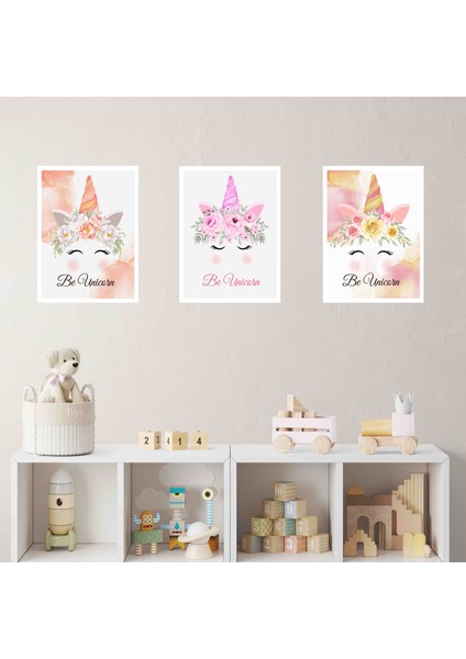 Kendinden Yapışkanlı Çocuk Odası Sevimli 35X50 cm 3 Adet