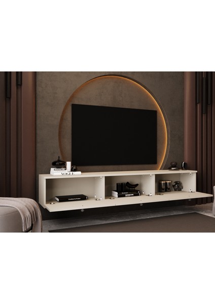 Melura Tv Ünitesi - Tv Sehpası 180 cm Duvara Monte %100 Mdf fiyatları