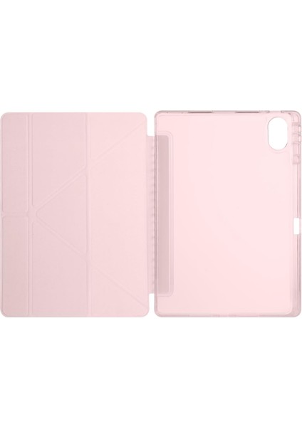 Huawei Matepad 12X Ile Için Uyumlu Kılıf Üçgen Tri Folding Kalem Bölmeli Standlı Kılıfı indirimleri