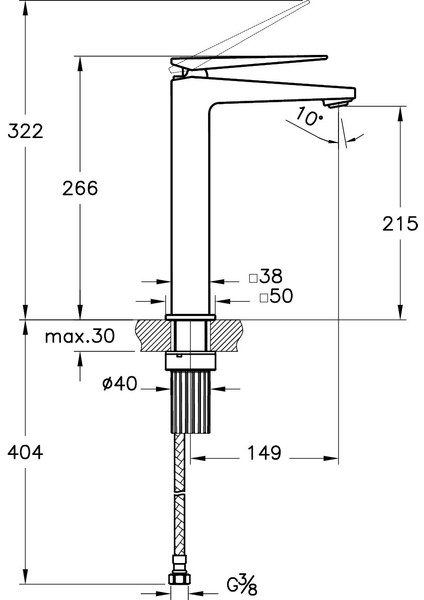 Brava A42610 Çanak Lavabo Bataryası, Krom fiyatları