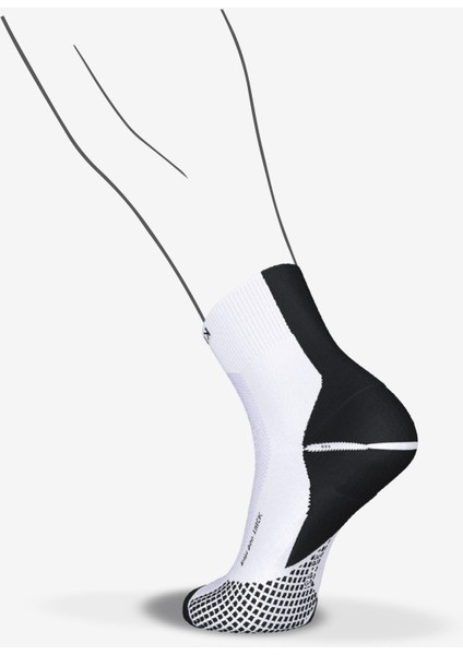 Kiprun Kalın Çorap - Orta Boy Konçlu - Koşu - Beyaz - Kiprun RUN900 fiyatları