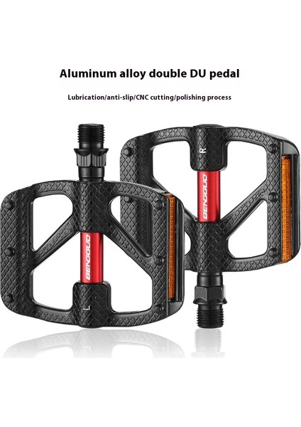 Bisiklet Evrensel Alüminyum Alaşımlı Dağ Bisikleti Ayak Pedalları Bisiklet Pedalları Aksesuarları Bisiklet Ekipmanları (Yurt Dışından)