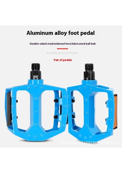 Bisiklet Pedalları Alüminyum Alaşımlı Dağ Bisikleti Yol Bisikleti Rulman Içi Boş Pedallar Pedal Bisiklet Ekipmanları (Yurt Dışından)