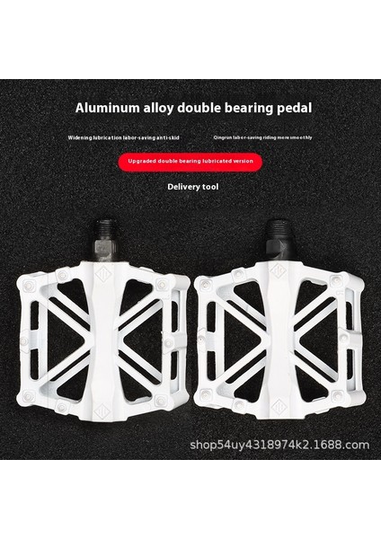 Bisiklet Pedalları Alüminyum Alaşımlı Dağ Bisikleti Yol Bisikleti Rulman Içi Boş Pedallar Pedal Bisiklet Ekipmanları (Yurt Dışından)