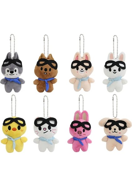 Skzoo Wolf Chan Peluş Oyuncak Anahtarlık 10CM modelleri