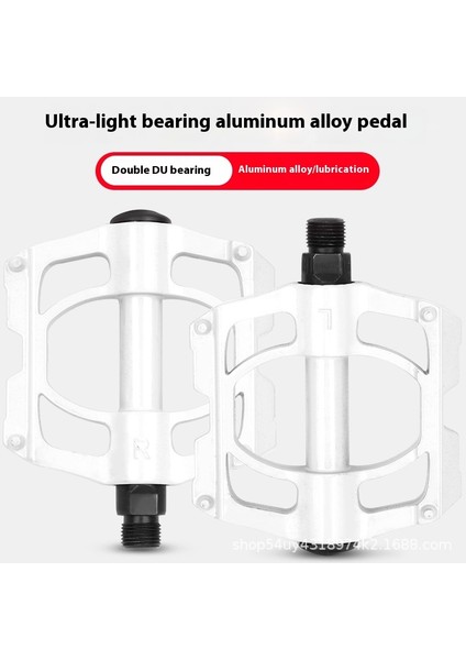 Bisiklet Pedalları Alüminyum Alaşımlı Dağ Bisikleti Yol Bisikleti Rulman Içi Boş Pedallar Pedal Bisiklet Ekipmanları (Yurt Dışından)