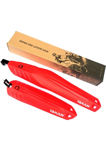 Bisiklet Çamurluk Yağmur Dişli Yol Dağ Bisikleti Arka Çamurluk Yağmur Kalkanı 20-26 Inç Evrensel Aksesuarlar (Yurt Dışından)