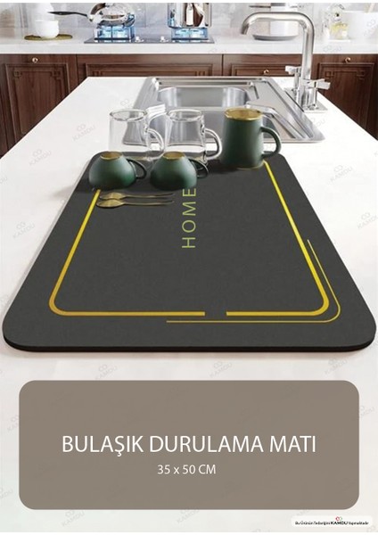 35X50CM Lavabo Üstü Mat, Bulaşık Matı, Bulaşıklık