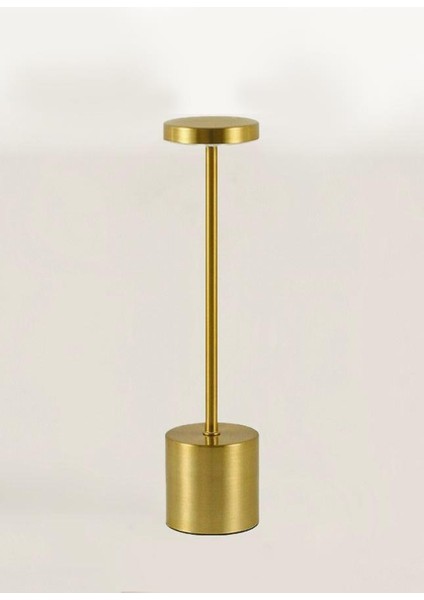 Gold Çubuk Model Ledli Masa Lambası 33CM