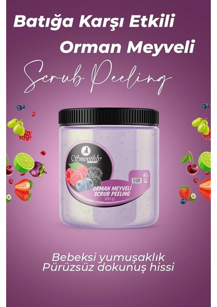 Orman Meyveli Canlandırıcı & Yumuşatıcı El Ayak Ve Vücut Bakım Peelingi 800gr fiyatları