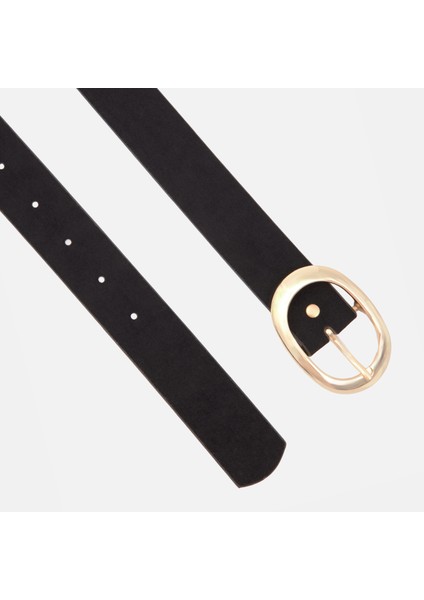 Kadın Oval Tokalı Süet Kemer modelleri