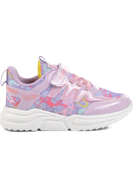 Lila-Pembe Fileli Çocuk Spor Ayakkabı 2320 F modelleri