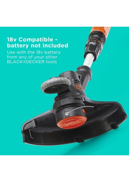 STC1820PCB-XJ 18V Akülü Çim Kesme ve Düzeltme Makinesi - Hafif, Kablosuz, Ayarlanabilir, Akü ve Şarj Cihazı Dahil Değil fiyatları