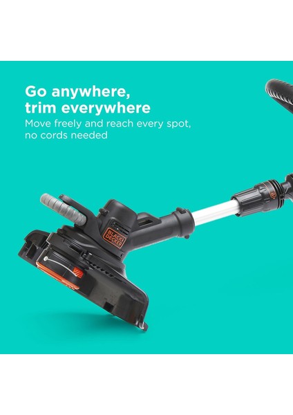 STC1820PCB-XJ 18V Akülü Çim Kesme ve Düzeltme Makinesi - Hafif, Kablosuz, Ayarlanabilir, Akü ve Şarj Cihazı Dahil Değil modelleri