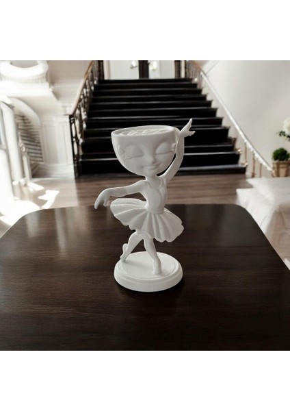 3D Boyama Seti Ballerina Cappuccina Brainrot Karekteri