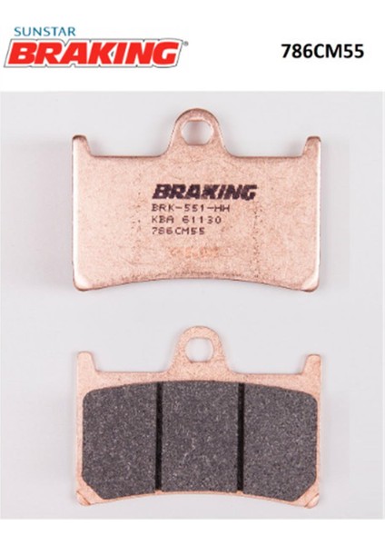 Fren Balatası Braking 786CM55