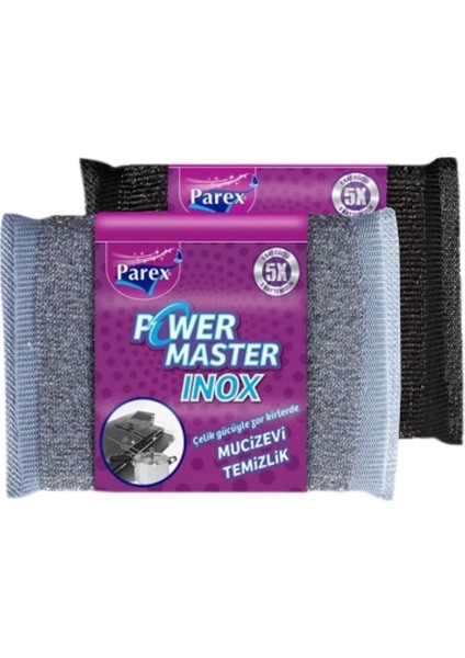 Dayanıklı Inox Bulaşık Süngeri, 6'lı Paket, Temizlikte Güç ve Parlaklık fiyatları