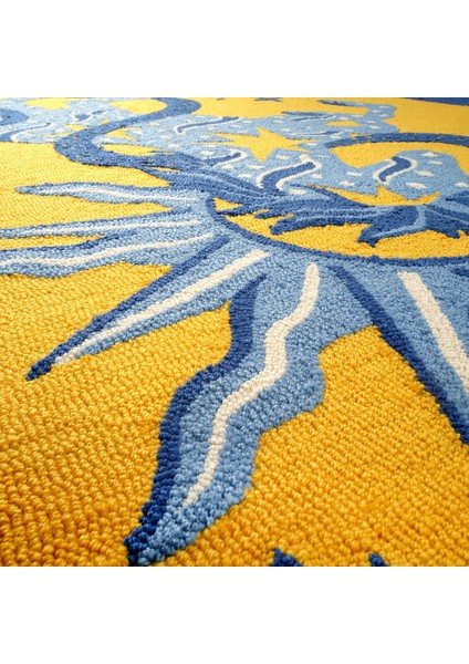 Laxıa Polyester Halı 160X230 cm Sarı fırsatları