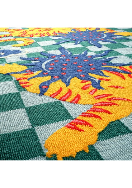 Laxıa Polyester Halı 160X230 cm Yeşil fırsatları