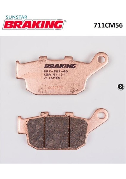Fren Balatası Braking 711CM56