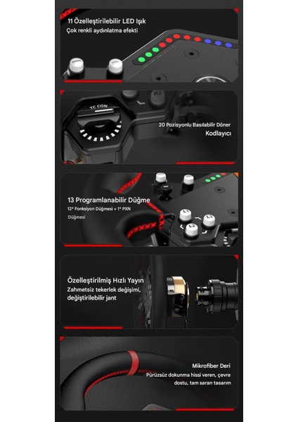 W Ds R2 12 Inç Yarış Direksiyon Simidi indirimleri