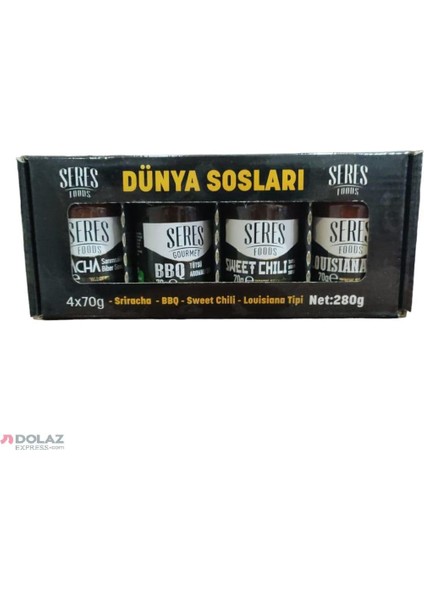 Dünya Sosları Seti 70GR x 4 Adet