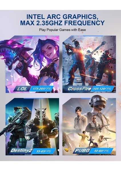 GTI14 Ultra Aı Pc Intel® Core™ Uıtra 9 185H, 96GB Ram, 2tb M.2 Ssd, Wifi, Hdmı, Dp, Thunderbolt 4, Win.11 Pro Mini PC(BEE-GTI14-96G2T)