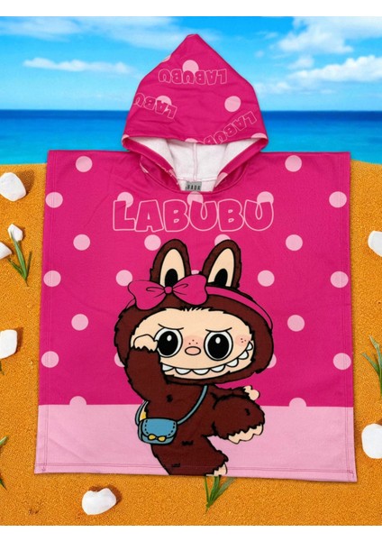 Çocuk Panço Pelerin Plaj & Deniz Havlusu