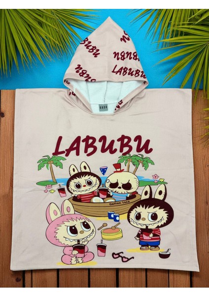 Çocuk Panço Pelerin Plaj & Deniz Havlusu