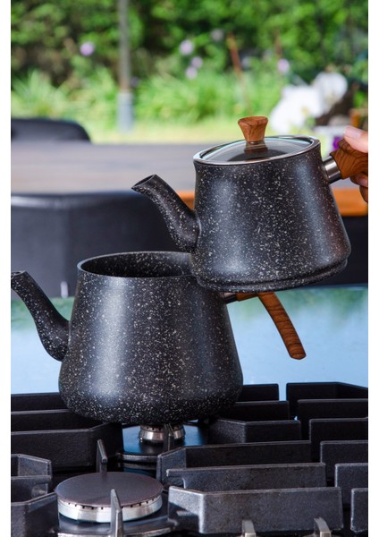 Bonjour Large Granit Kaplama Çaydanlık Takımı modelleri