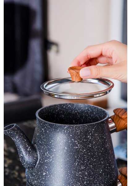 Bonjour Large Granit Kaplama Çaydanlık Takımı fırsatları