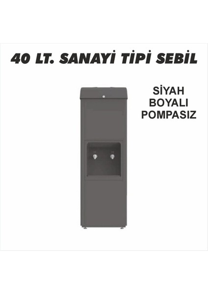 40 Litre Sanayi Tipi Su Sebili - Pompasız Model - Sadece Soğutma modelleri