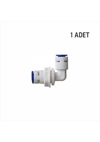 Su Arıtma Cihazı Arka Kasa L Bağlantı Konnektörü - 1 Adet - Arıtma Bağlama Parçası