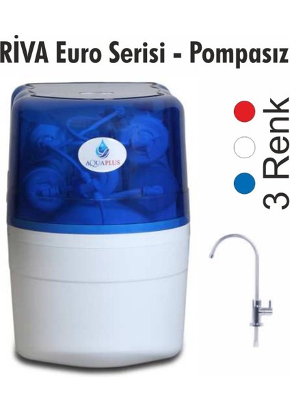 Riva Serisi 5 Filtreli 8 Litre Pompasız Su Arıtma Cihazı