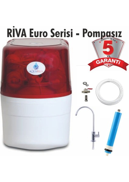Riva Serisi 5 Filtreli 8 Litre Pompasız Su Arıtma Cihazı fiyatları