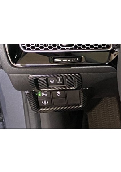 Honda - Civic Fe1 2022+ Uyumlu Kontrol Panel Kaplama Seti - Karbon fiyatları