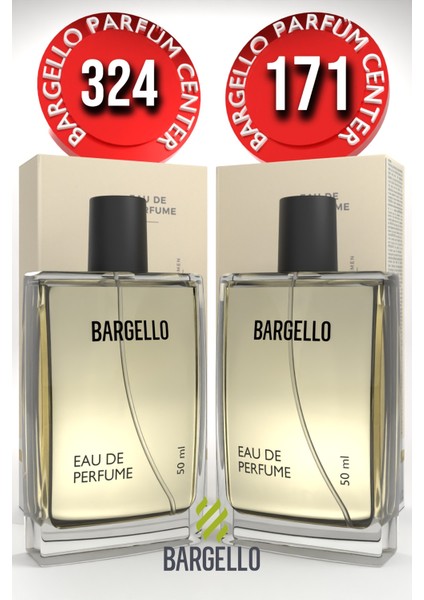 324 Kadın Parfüm Oriental + 171 Kadın Parfüm Floral 50 Ml EDP