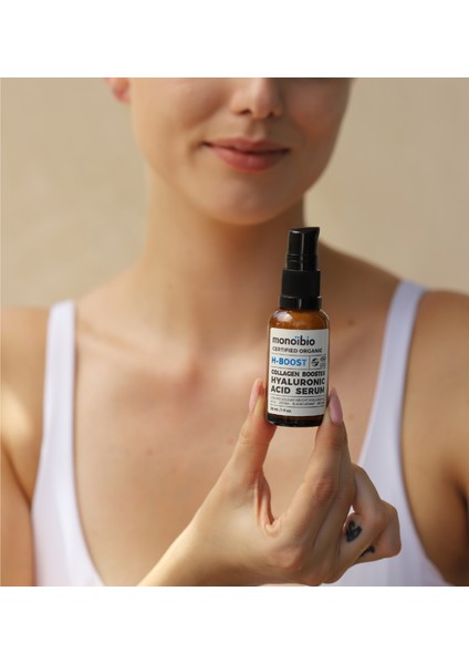 Organik Hyalüronik Asit Serum – Yoğun Nemlendirici Gece ve Gündüz Serumu - Vegan H- Boost Serum fiyatları