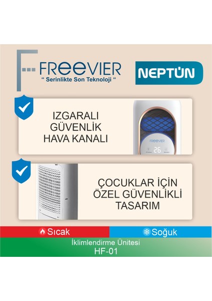 Isıtma Soğutma Iklimlendirme Ünitesi Hf-01 Neptün
