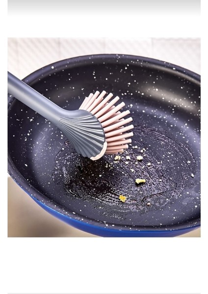 Pratik ve Dayanıklı Silikon Temizlik Fırçası, Lavabo ve Bulaşık Için Ideal. modelleri