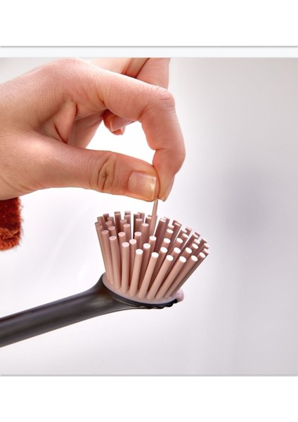 Pratik ve Dayanıklı Silikon Temizlik Fırçası, Lavabo ve Bulaşık Için Ideal. fırsatları