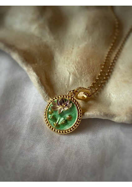 Green Bouquet Kolye [yeşil Buket]