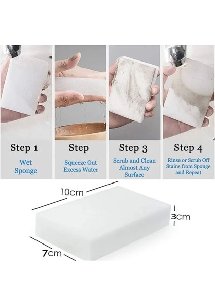 Nano Teknolojili Temizleyici Sünger Seti, 5'li Paket, Pratik ve Güçlü Temizlik fiyatları