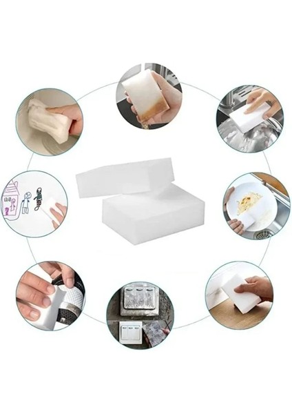 Nano Teknolojili Temizleyici Sünger Seti, 5'li Paket, Pratik ve Güçlü Temizlik indirimleri